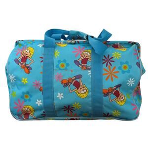 Lizzie McGuire Duffle Bag Oversized Disney VTG Y2K 2005 LG Travel Sleep Over Zip